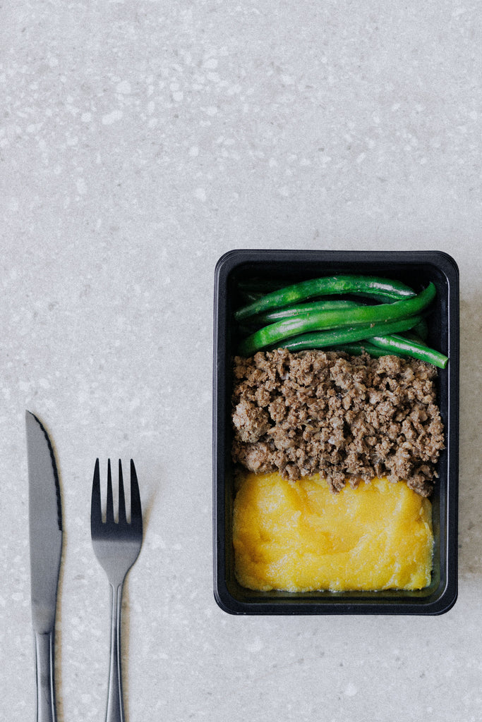 Lean Beef Mince, Gemsquash and Green Beans