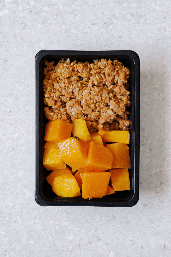 Chicken Mince and Roasted Butternut