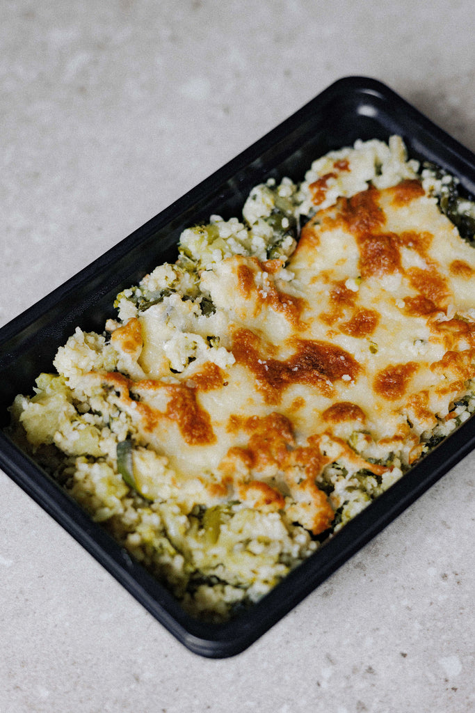 Plated Broccoli Casserole