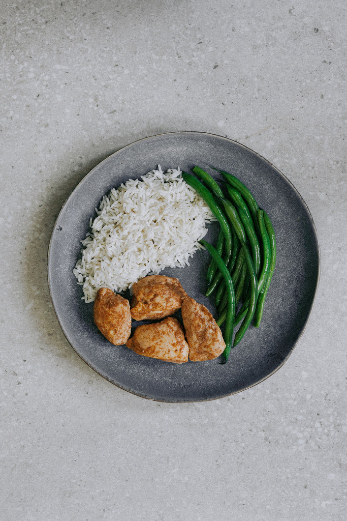 Chicken, Rice and Green Beans