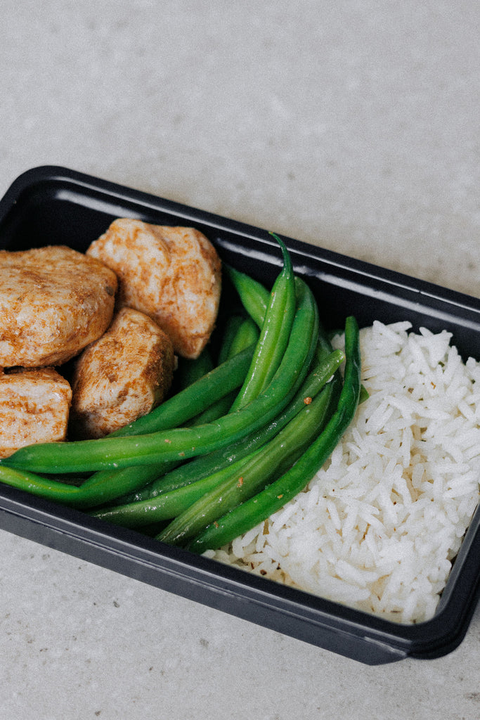 Chicken, Rice and Green Beans