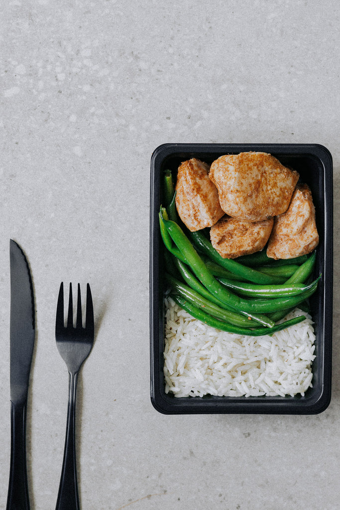 Chicken, Rice and Green Beans